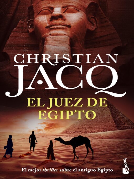Title details for El juez de Egipto by Christian Jacq - Available